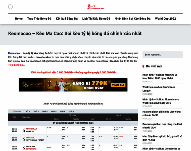 Keomacao.net thumbnail