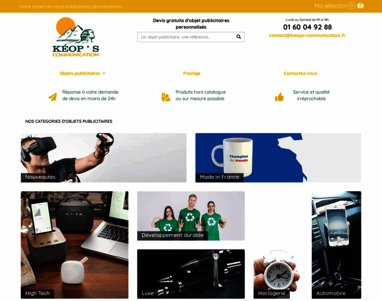 Keops-communication.fr thumbnail