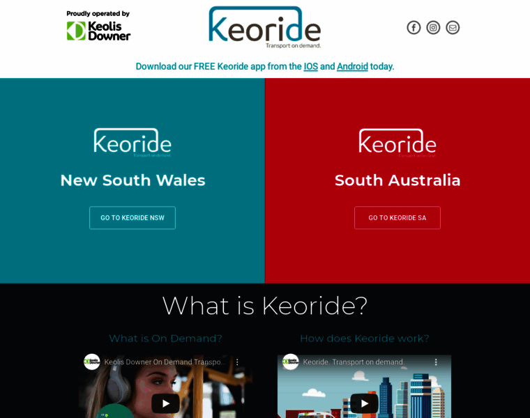 Keoride.com.au thumbnail