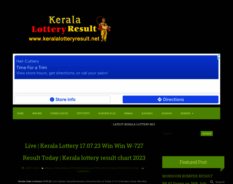 Kerala-lotteries.blogspot.in thumbnail