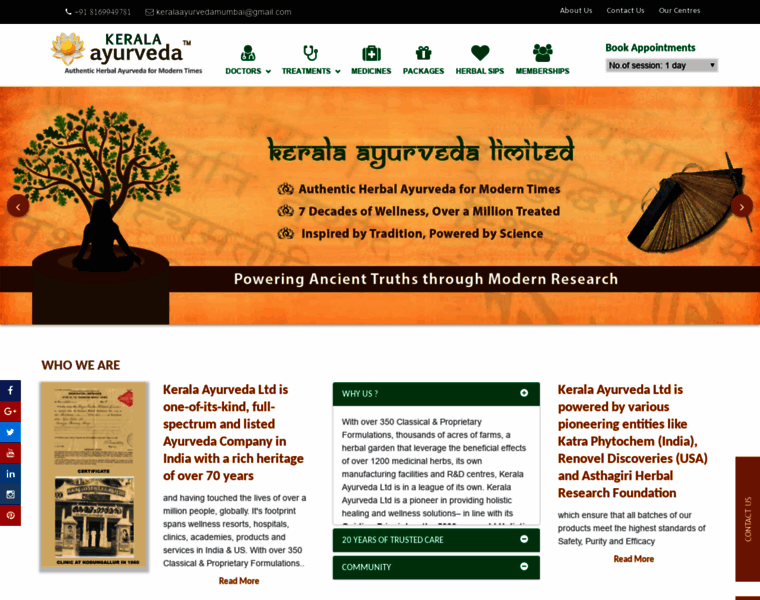 Keralaayurvedamumbai.com thumbnail