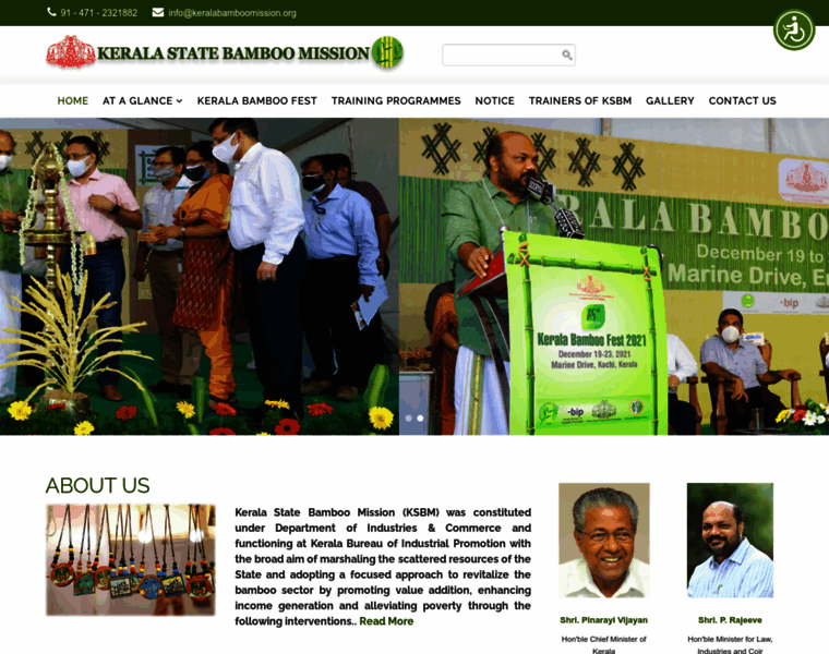 Keralabamboomission.org thumbnail