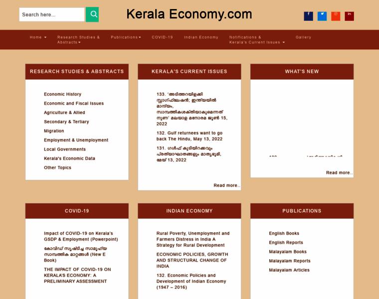 Keralaeconomy.com thumbnail