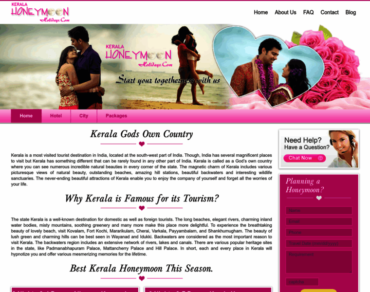 Keralahoneymoonholidays.com thumbnail