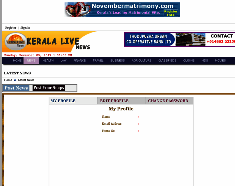 Keralalivenews.com thumbnail
