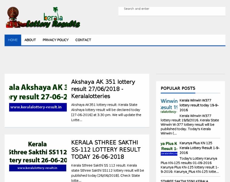 Keralalottery-result.in thumbnail