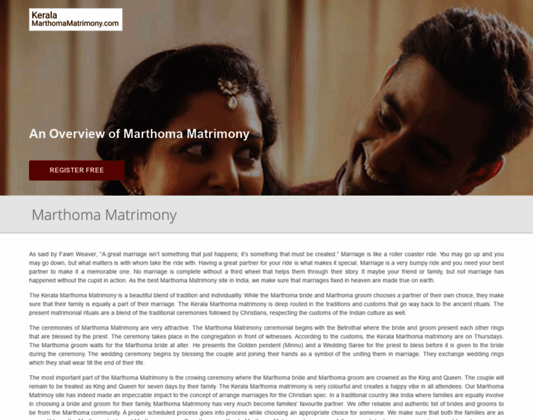 Keralamarthomamatrimony.com thumbnail