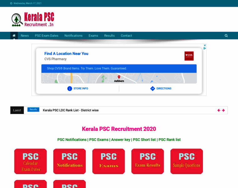 Keralapscrecruitment.in thumbnail