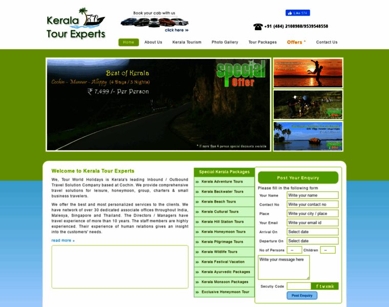 Keralatourexperts.com thumbnail