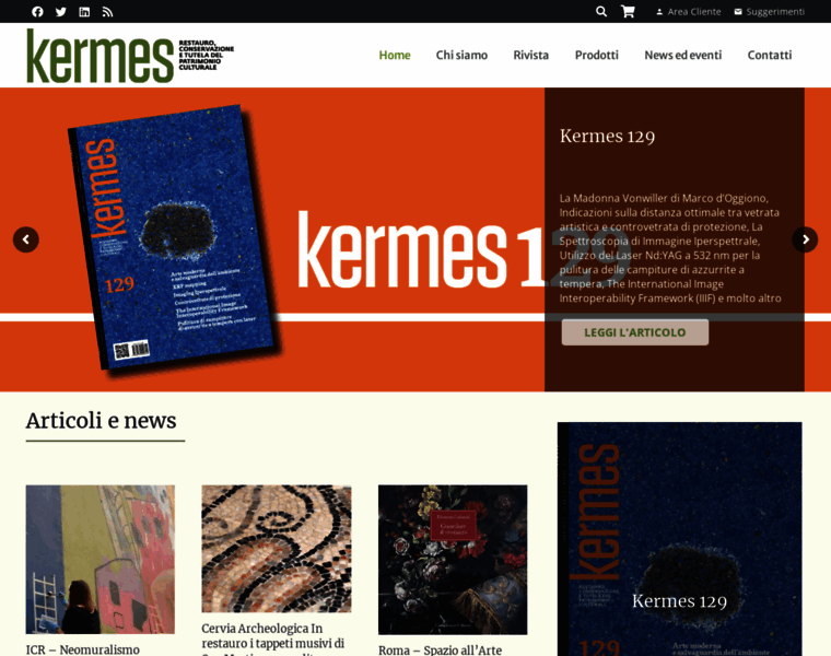 Kermes-restauro.it thumbnail