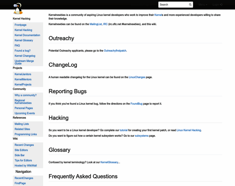 Kernelnewbies.org thumbnail