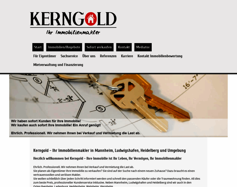 Kerngold-immobilien.de thumbnail