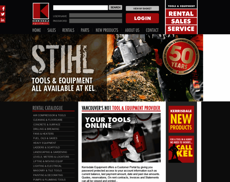 Kerrisdaleequipment.com thumbnail