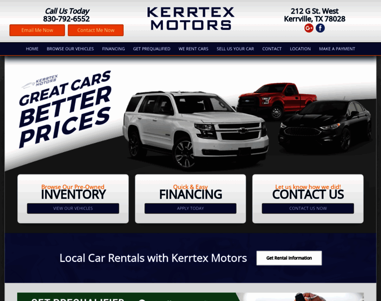 Kerrtexmotors.com thumbnail