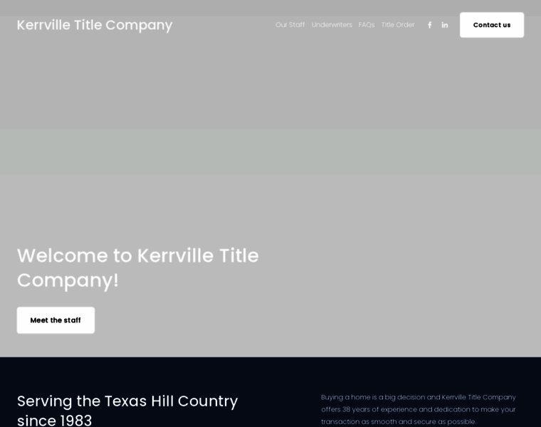 Kerrvilletitle.com thumbnail