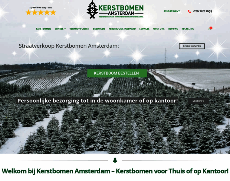 Kerstbomenamsterdam.nl thumbnail