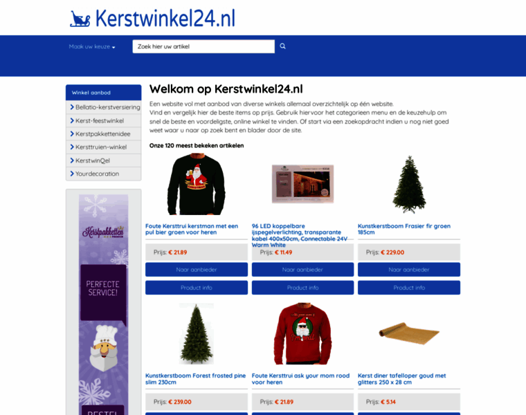 Kerstwinkel24.nl thumbnail