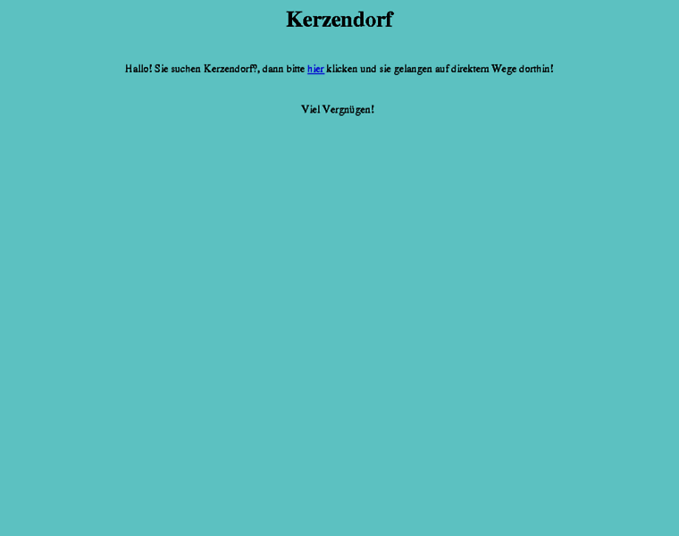 Kerzendorf.com thumbnail