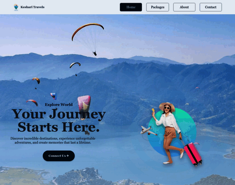 Kesharitravels.com thumbnail