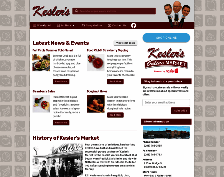 Keslersmarket.com thumbnail