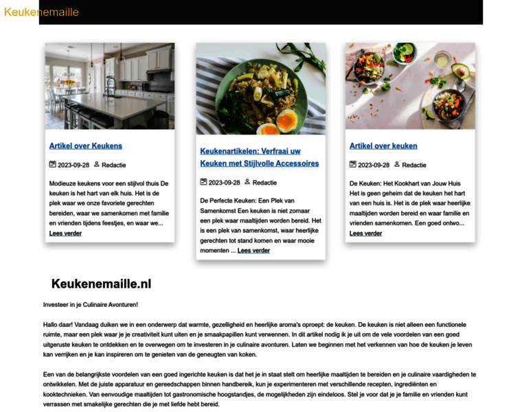 Keukenemaille.nl thumbnail