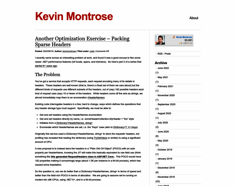 Kevinmontrose.com thumbnail