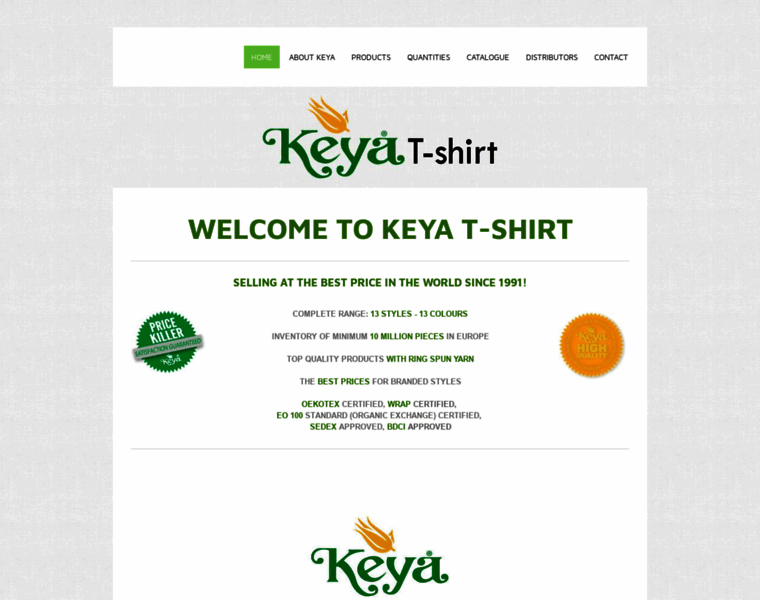 Keya-tshirt.com thumbnail