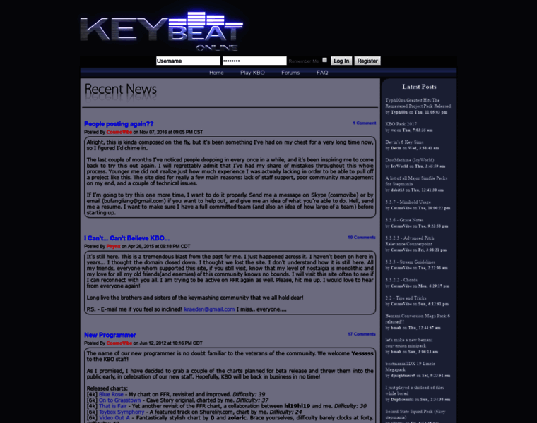 Keybeat.net thumbnail Keybeat.net thumbnail