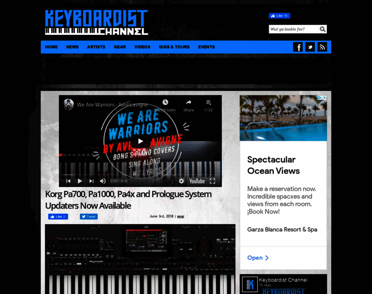 Keyboardistchannel.com thumbnail