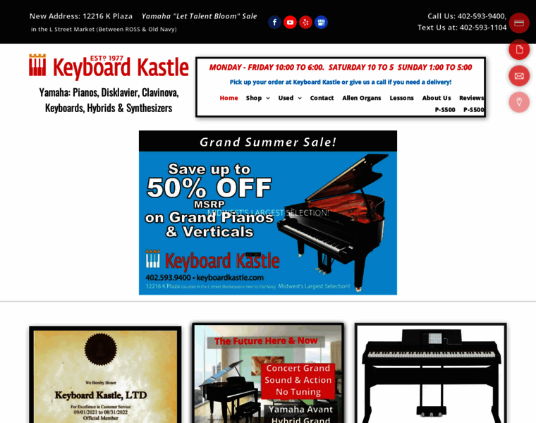 Keyboardkastle.com thumbnail