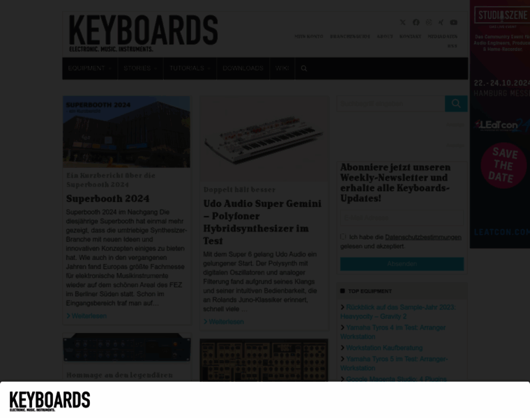 Keyboards.de thumbnail