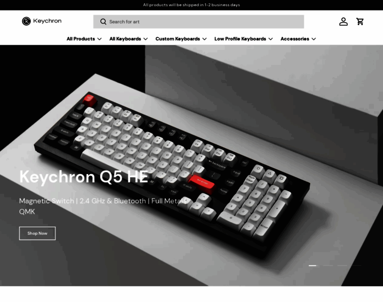 Keychron.com thumbnail