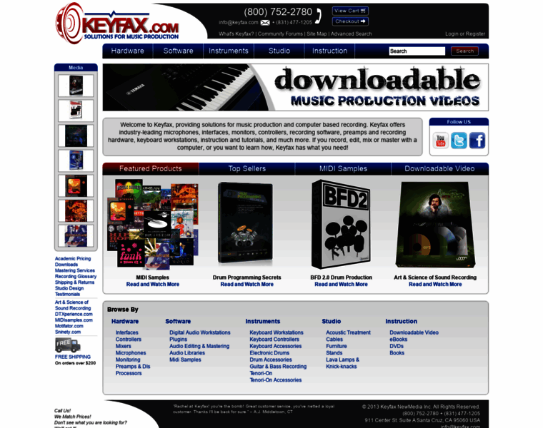 Keyfax.com thumbnail