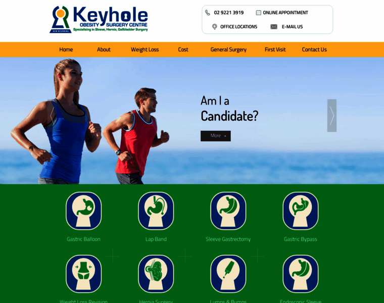 Keyholesurgerycentre.com.au thumbnail