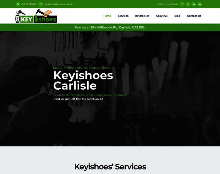Keyishoes.co.uk thumbnail