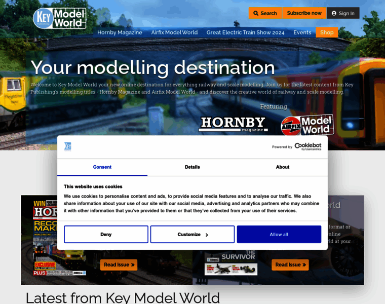 Keymodelworld.com thumbnail