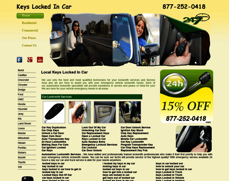 Keys-locked-in-car.com thumbnail
