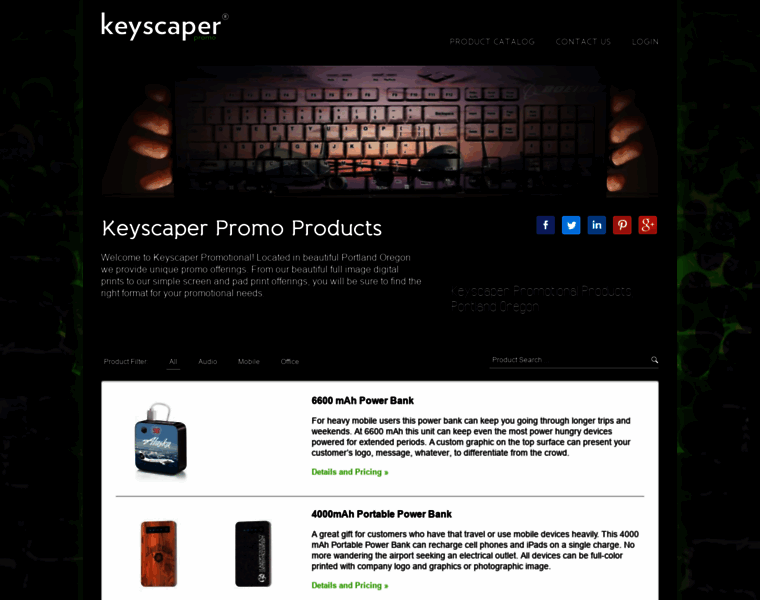Keyscaper-promo.com thumbnail