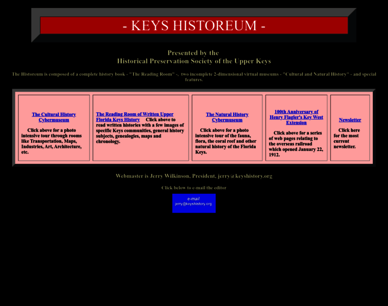 Keyshistory.org thumbnail