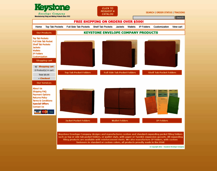 Keystone-envelope.com thumbnail