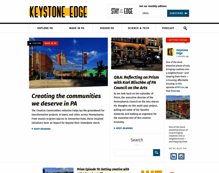 Keystoneedge.com thumbnail
