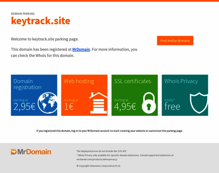 Keytrack.site thumbnail