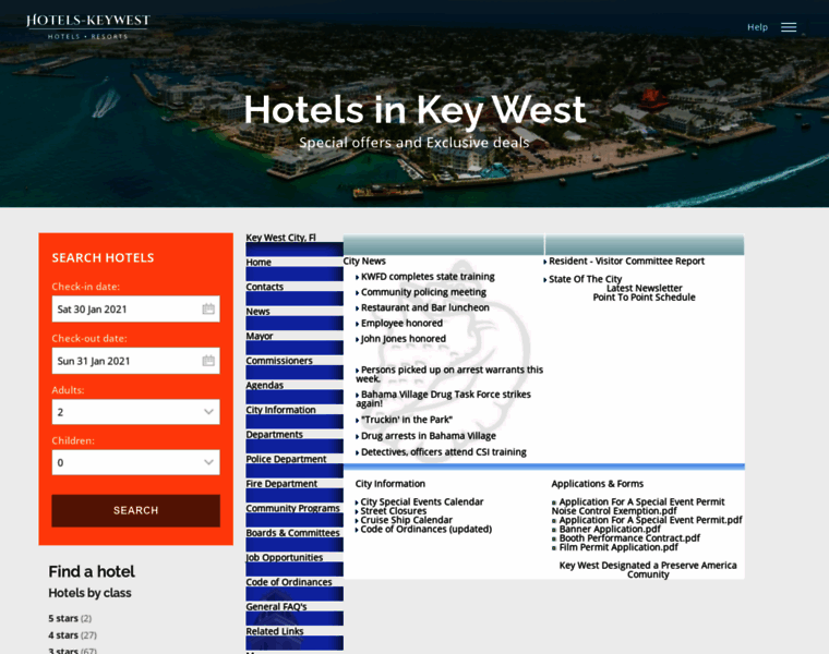 Keywestcity.com thumbnail