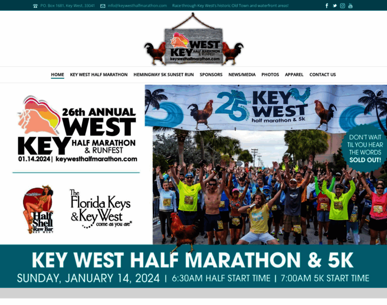 Keywesthalfmarathon.com thumbnail
