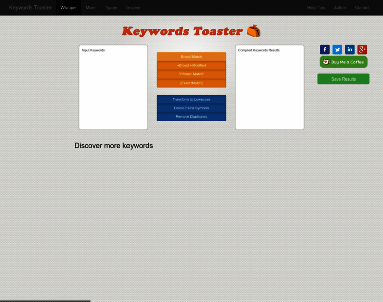 Keywordstoaster.worldofsolomon.com thumbnail