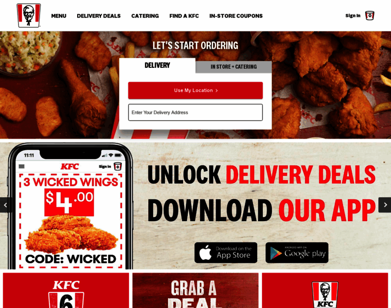 Kfcdelivery.co.nz thumbnail