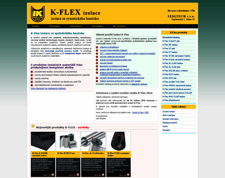Kflex-izolace.cz thumbnail