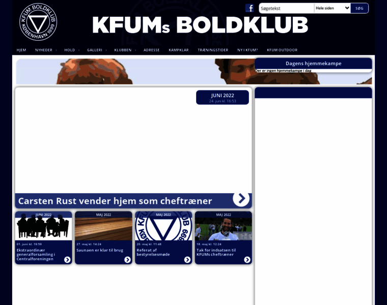 Kfum-fodbold.dk thumbnail