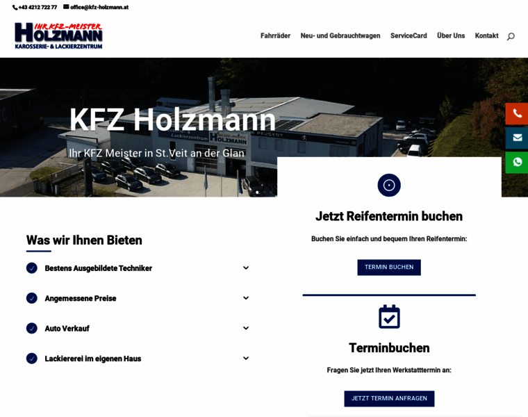 Kfz-holzmann.at thumbnail