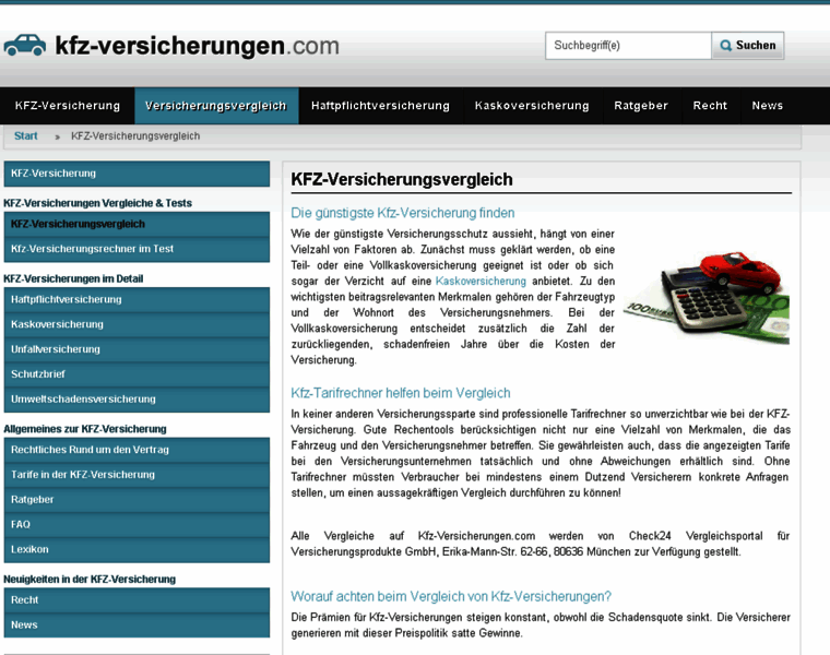Kfz-rechner.net thumbnail